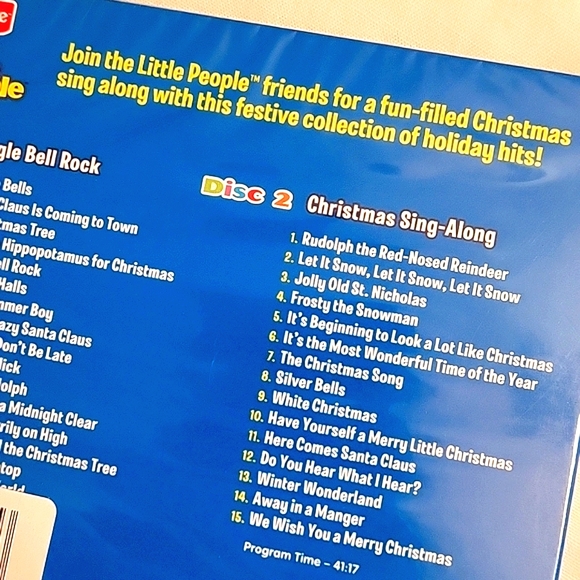 NEW Fisher Price Little People Holiday Sing-Along Collection - 2 CD SET - Picture 8 of 14